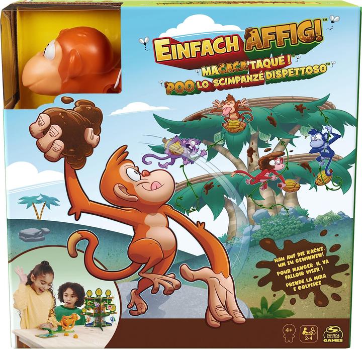 Produktbild Amigo Einfach affig! (Monkey See, Monkey Poo) (Deutsch, 2 - 4 Spieler)