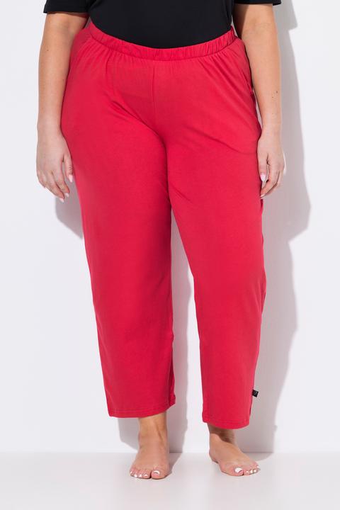 Produktbild Ulla Popken Pyjamahose, uni / Herzen, langes Bein (42, 44)