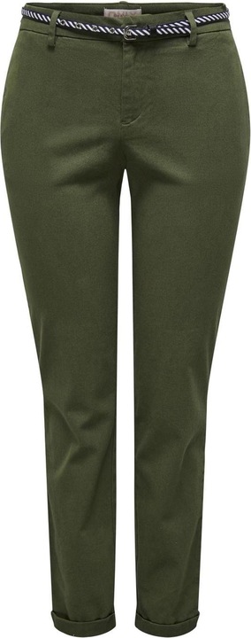 Actual product image Only Slim Fit Mid Waist Chino Trousers Chino Trousers (W38/L32)