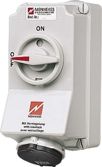 Actual product image Mennekes Wall box