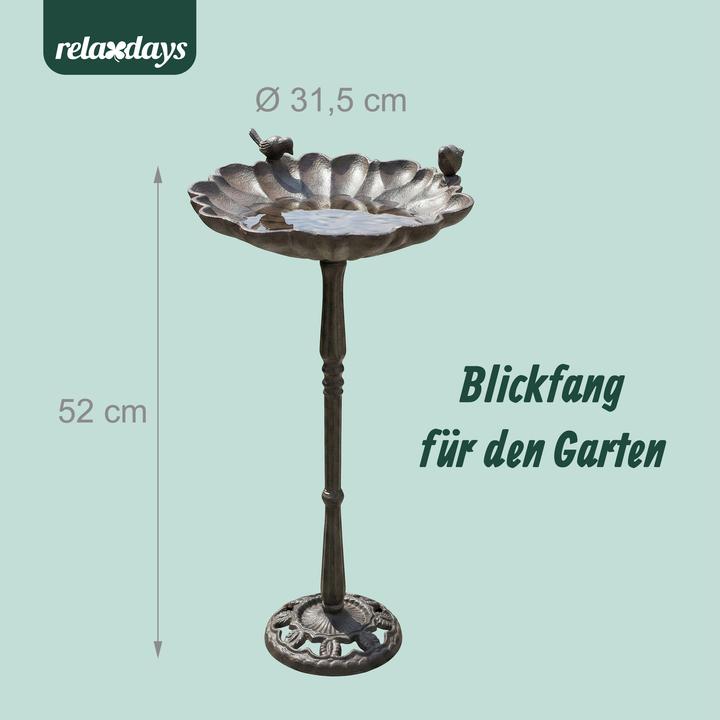 Produktbild Relaxdays Vogeltränke