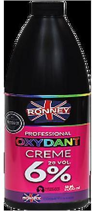 Ronney Oxydant Creme Crema emulsione ossidante per decolorare e tingere i capelli 6% 60Ml