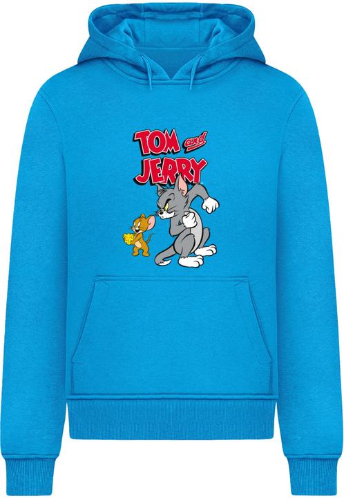 Produktbild Merchcode Tom and Jerry - Cheese Graphic Fitted heavy hoody - 197703 (S)