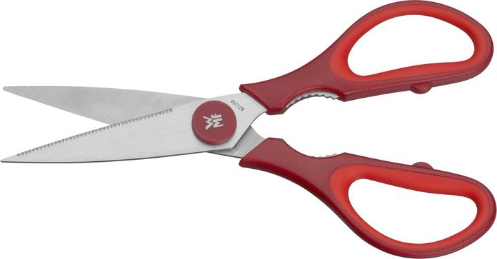 Produktbild WMF Küchenschere Haushaltsschere Allzweckschere 21cm Touch Sägeschliff rot (2100 cm)