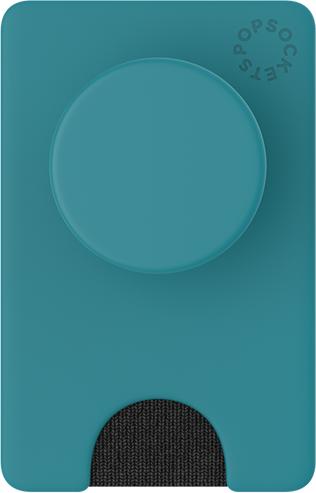 Actual product image PopSockets Pebbled Vegan Leather Black (2nd Gen, interchangeable)