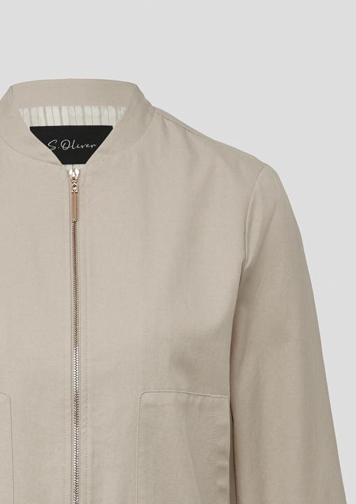 Actual product image S.Oliver Indoor-Jacke Kurzer Blouson im Relaxed Fit mit Futter (48)