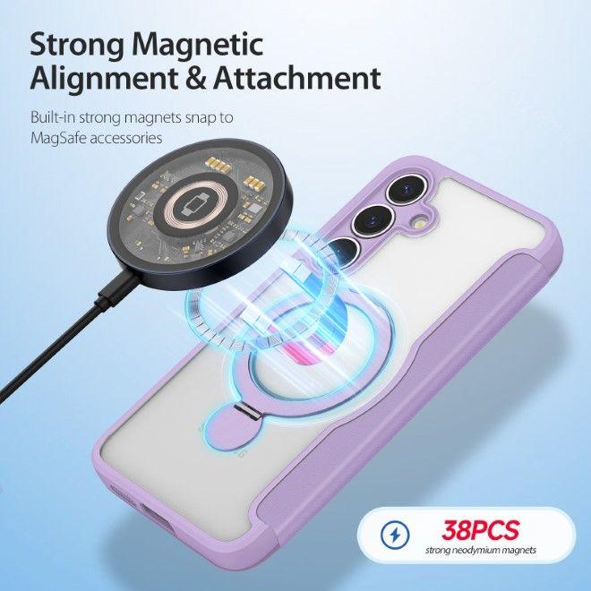 Actual product image Dux Ducis Skin X Pro Magnetic Stand Lederhülle (Samsung Galaxy S25+)