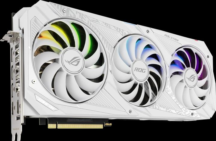 Produktbild ASUS GeForce ROG STRIX RTX 3080 O10G V2 WHITE (10 GB)