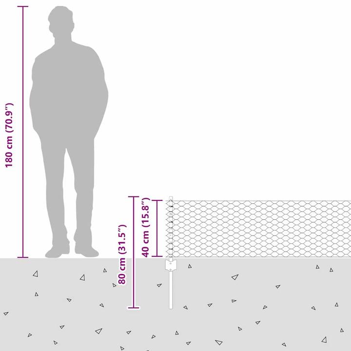 Produktbild vidaXL Aussenbarriere