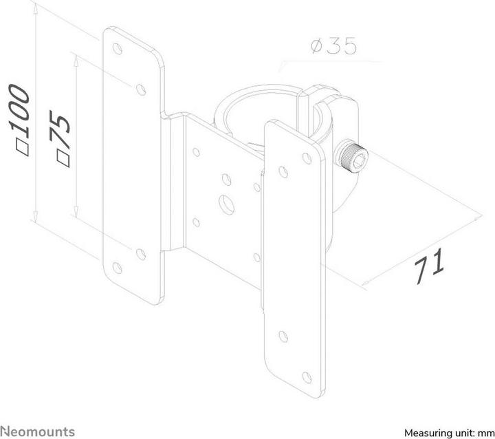Image du produit Neomounts Thinclient-05 (10 kg)