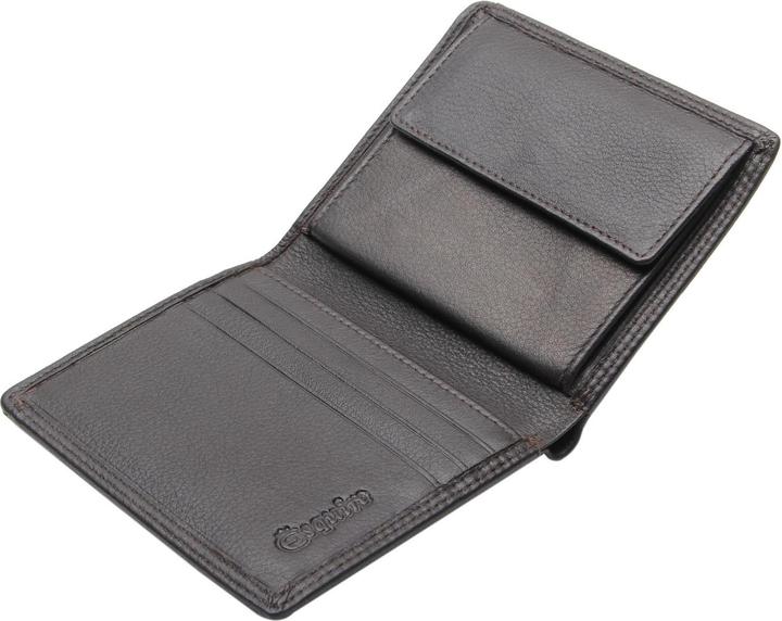 Actual product image Esquire Duo wallet leather 8.5 cm