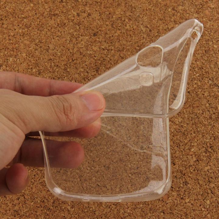 Actual product image König Design Huawei Ascend P7 mini Sleeve Transparent Silicone Case Clear Cell Phone Cover (Huawei Ascend P7 mini)