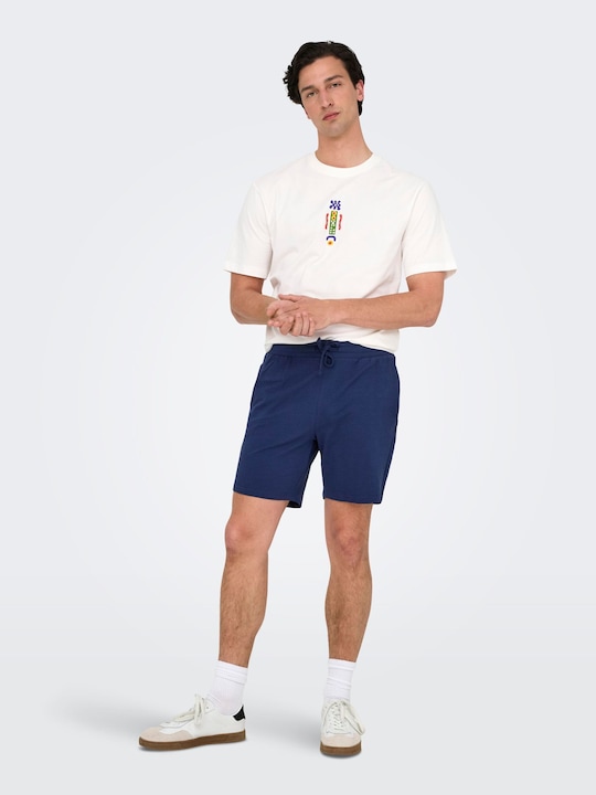 Actual product image Only & Sons Onskian Reg Seersucker Shorts (XL)