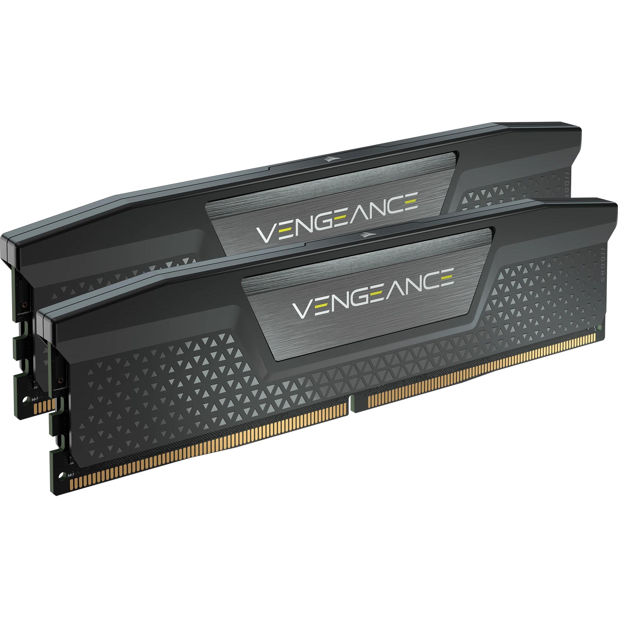 Corsair Vengeance (2 x 48GB, 6600 MHz, DDR5-RAM, DIMM), RAM, Schwarz