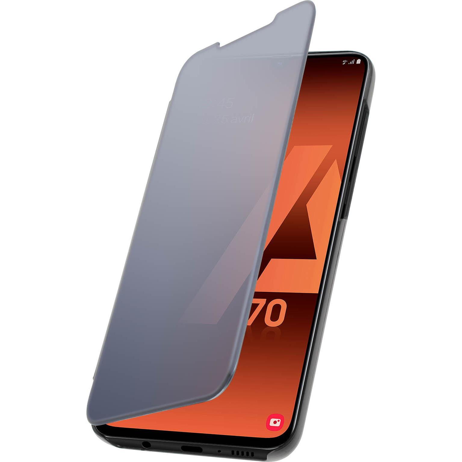 Thumbnail - Avizar Spiegeleffekt Series (Samsung Galaxy A70), Smartphone Hülle, Schwarz
