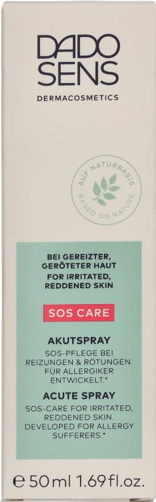 Image du produit Dado Sens SOINS SPECIAUX Spray SOS soins aigus - Peau sensible & irritée (50 ml, Spray visage)