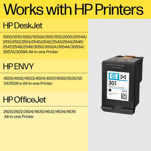 Produktbild HP 301 2-pack (M, C, Y, BK)