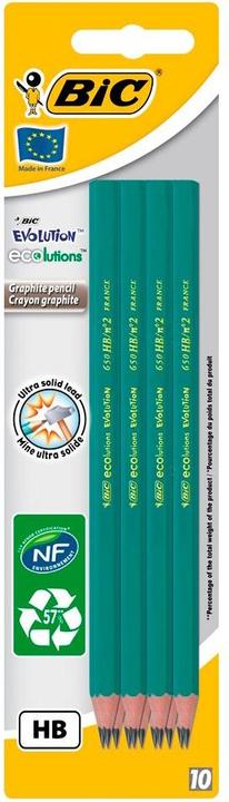 Produktbild Bic Bleistift Evolution HB (0.35 mm, HB, 10x)