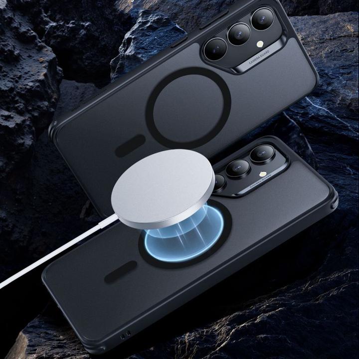 Actual product image ESR - Classic Hybrid HaloLock - Samsung Galaxy S25 Plus - Frosted Black (Samsung Galaxy S25)