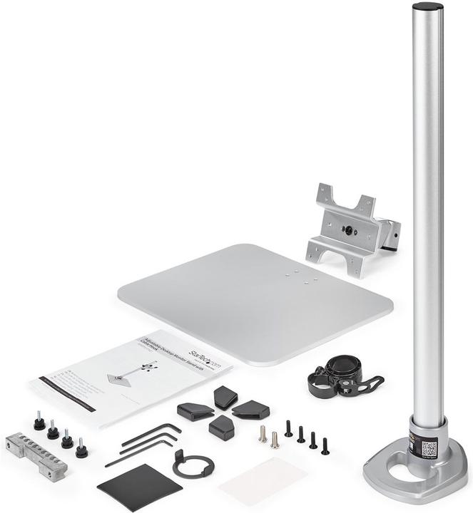 Actual product image StarTech Monitor Stand W/ Cable Hook (Table, 30")