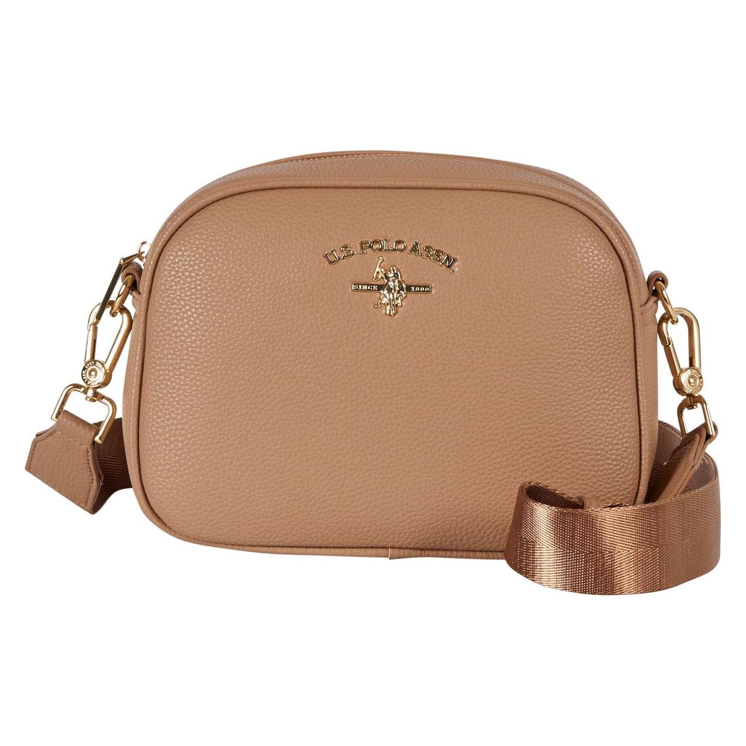 U.S. Polo, Damen, Handtasche, Stanford Crossbody Bag, Beige