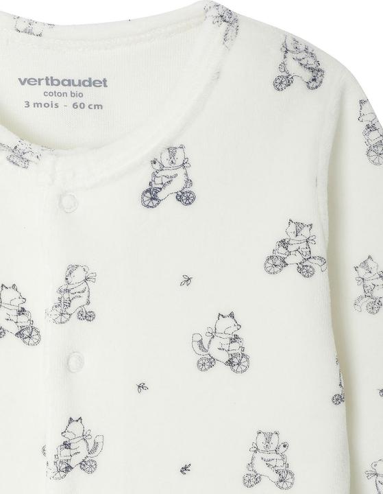 Produktbild Vertbaudet Bio-Kollektion: 2er-Pack Baby Strampler aus Samt (56)