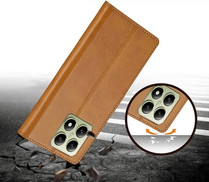 Produktbild LC.Imeeke Xiaomi 14T - Leder Etui Hülle (Xiaomi 14T)