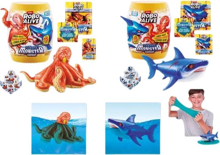 Actual product image Zuru Robo Alive - Deep Sea Monster Surprise (random model)