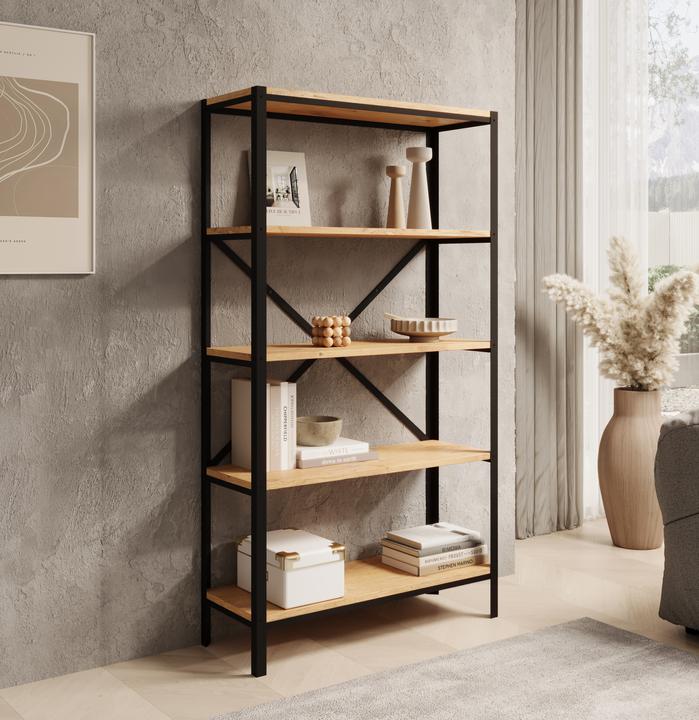 Produktbild ADRK Furniture Bücherregal Rene (80 x 30 x 146.80 cm)