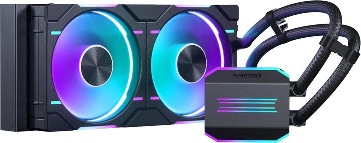 Phanteks Glacier One 240D30 DRGB AIO Water Cooling - black