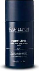 Papillon Pure Mint Hair & Body Wash 100ml (100 ml)