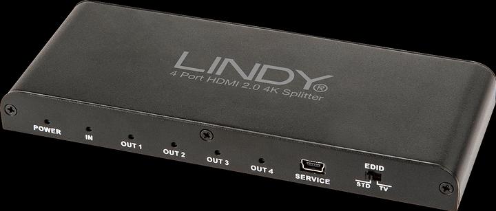Produktbild Lindy HDMI 2.0 4K UHD Splitter 4 Port