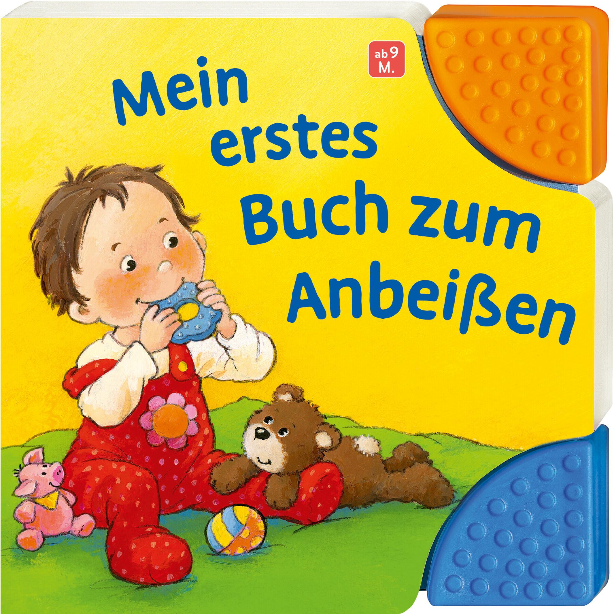 Ravensburger, Babybücher, Mein erstes Buch zum Anbeissen: Pappbilderbuch mit bunten Beissecken für Kinder ab 6 Monaten (...