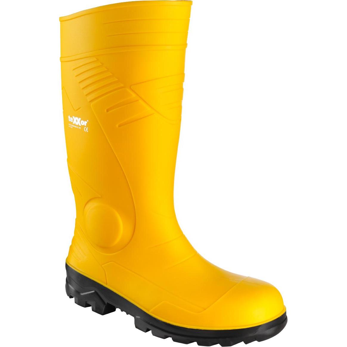 BIG, Sicherheitsschuhe, teXXor S5-PVC-Sicherheitsstiefel gelb 40 (40)