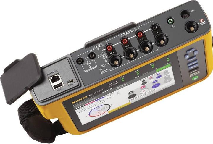Image du produit Fluke 1777, Power Quality Analyzer Analyseur de réseau avec fonction d'enregistrement, pinces (CAT IV 600V, CAT III 1000V)