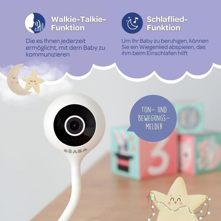 Immagine prodotto Beaba Video Baby Monitor Zen (Video e audio, 300 m)
