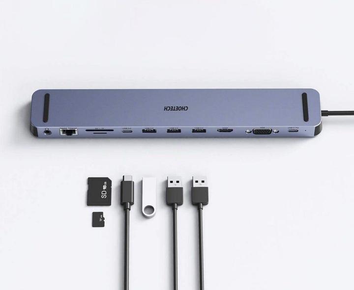 Produktbild Choetech HUB-M20 (USB-C, 11 Ports)