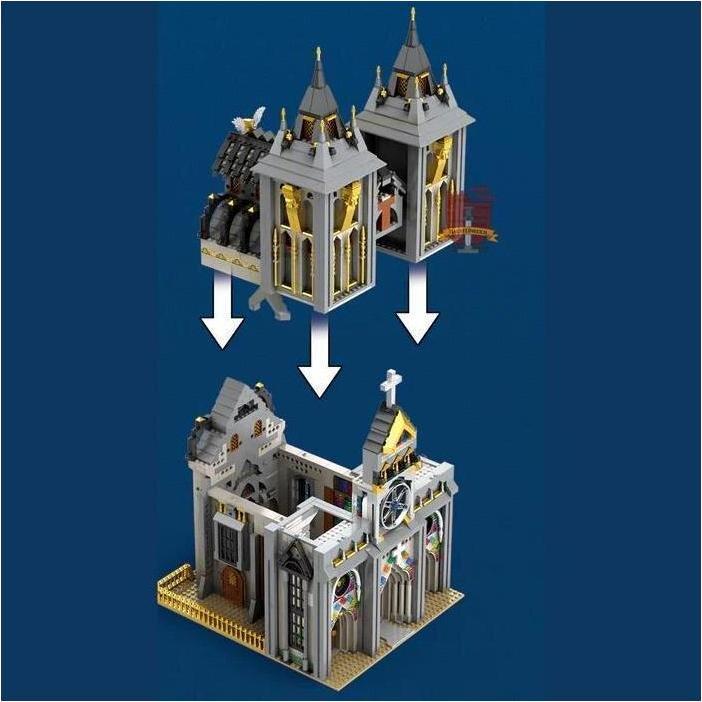 Actual product image ReoBrix Medieval church