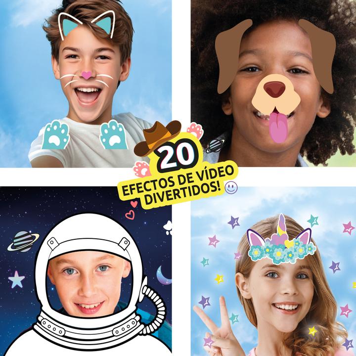 Immagine prodotto Canal Toys Video Walkie Talkies – Kinder Walkie Talkies mit Kamera & Bildschirm – 100 m Reichweite – (0.30 km)