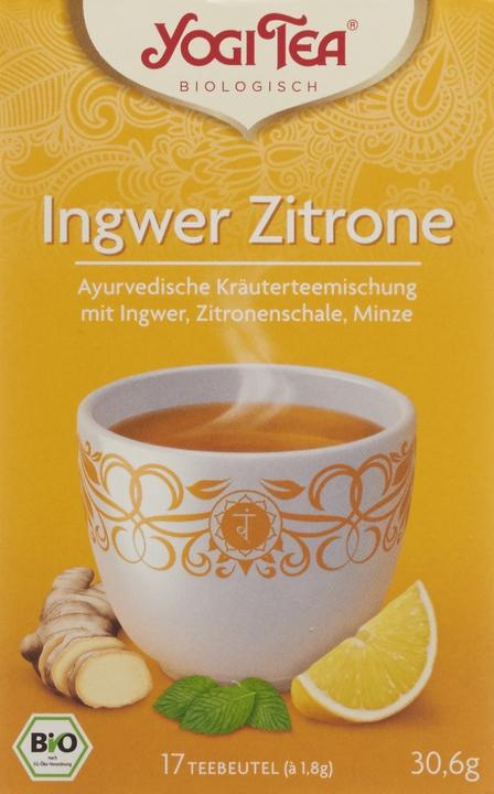 Produktbild Yogi Tea Inwer Zitrone (65 g)