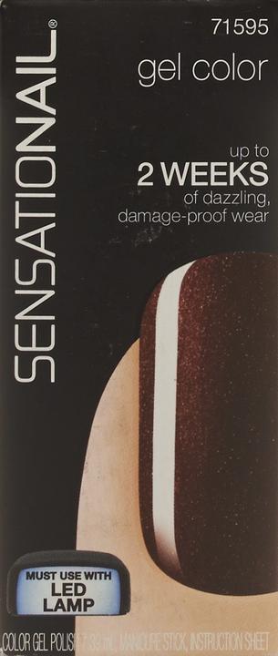 SensatioNail Gel Polish espresso bean 7.39 m (Espresso Bean, Gel-Effekt Nagellack)