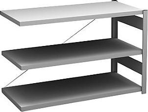 Actual product image Hofe Sideboard boltless shelving unit, galvanised
