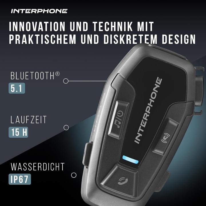 Image du produit Interphone Bluetooth Headset UCOM7R (Lot de 1)