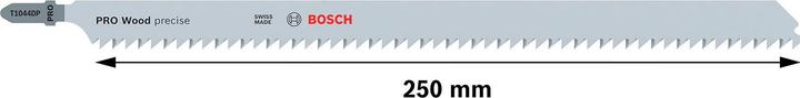 Produktbild Bosch Professional Zubehör PRO Wood precise T1044DP Stichsägeblatt, 250 mm, 3-tlg.