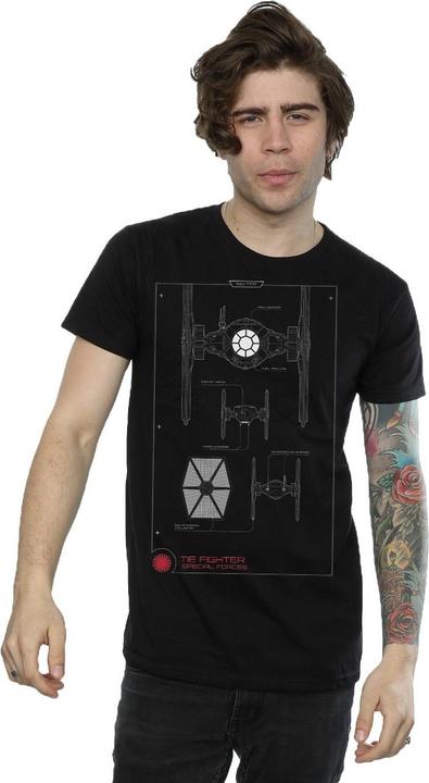 Produktbild Star Wars Force Awakens TIE Fighter TShirt (S)