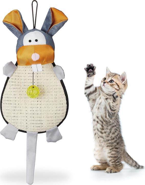 Actual product image Relaxdays Cat Scratch Mat (55 cm, Multicoloured)