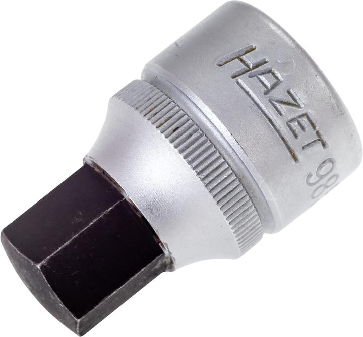 Produktbild HAZET Schraubendreher-Steckschlüsseleinsatz 985-14 ∙ Vierkant12,5 mm (1/2 Zoll) ∙ Innen Sechskant P… (14 mm)