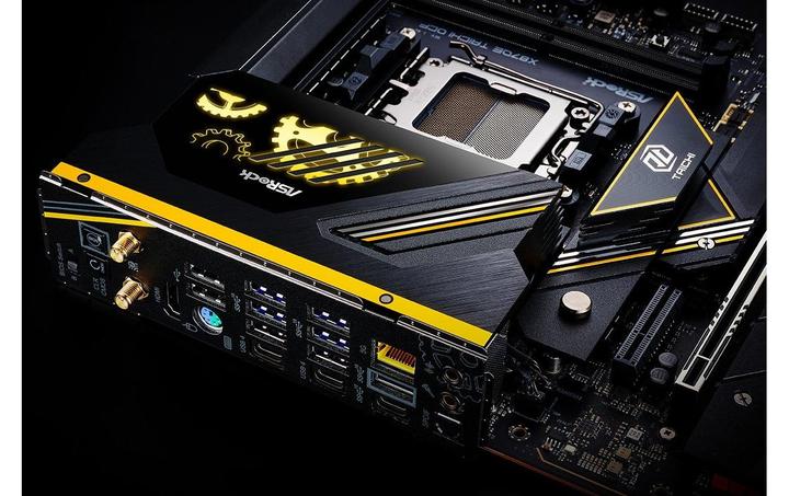 Productafbeelding AsRock X870E Taichi OCF AM5 ATX HDMI/USB-C DDR5 (AM5, AMD X870E, ATX)