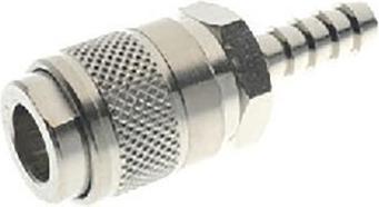 Immagine prodotto RS PRO Raccordo rapido per aria compressa in ottone, raccordo per tubo flessibile, 6 mm