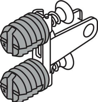 Produktbild Blum Frontbefestigung LEGRABOX (1 Stk.)